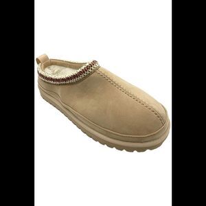 Masseys Women's Park City Slip-On Suede Bootie Slippers Sand - Medium